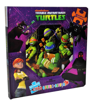 Tartarugas Mutantes Ninja – Meu Primeiro Livro Quebra-cabeça