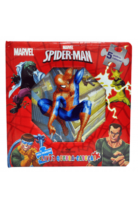 Spider-Man – Marvel –  Meu Primeiro Livro Quebra-Cabeças